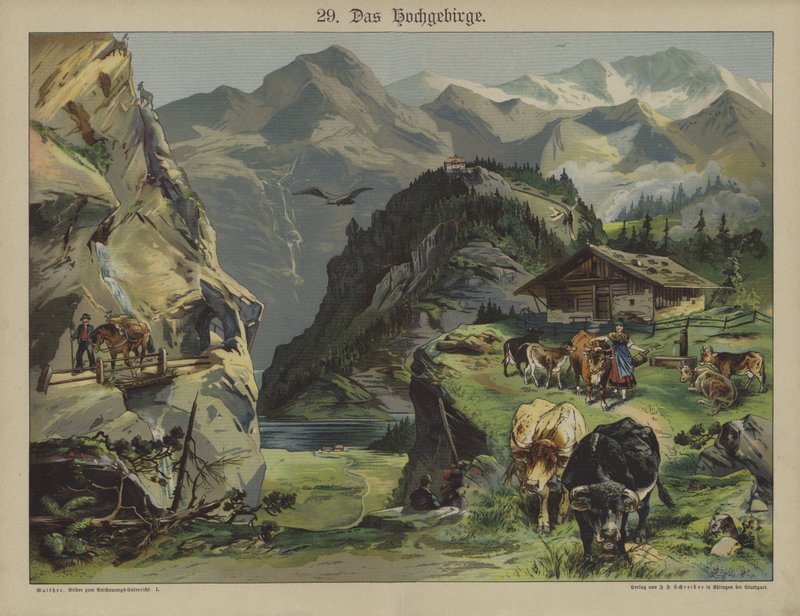 Bergleben von German School
