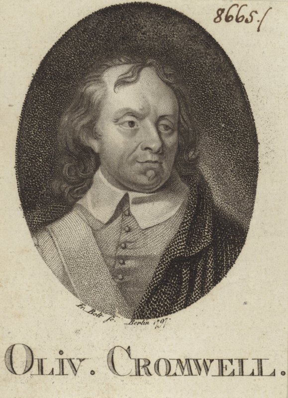 Oliver Cromwell von German School