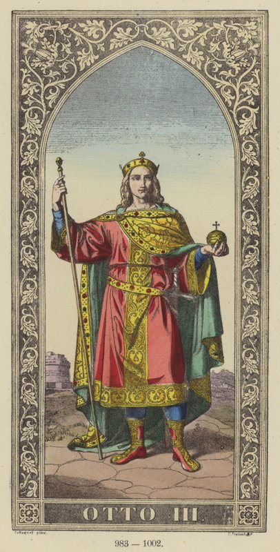 Otto III., 983-1002 von German School