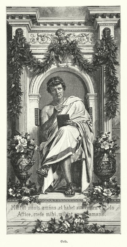 Ovid, römischer Dichter von German School