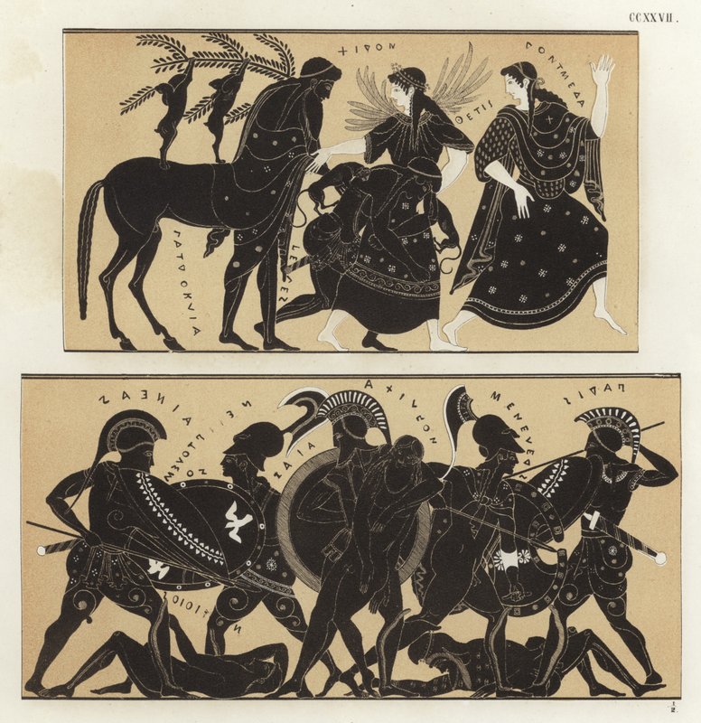 Peleus und Thetis von German School