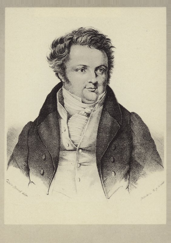 Porträt von Heinrich Marschner von German School