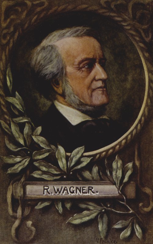 Richard Wagner, deutscher Komponist von German School
