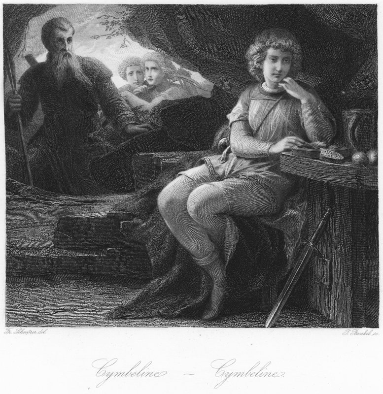 Szene aus Cymbeline von German School