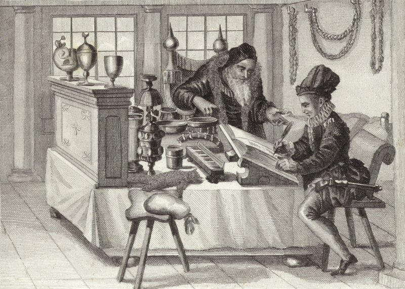 Skriptorium von German School