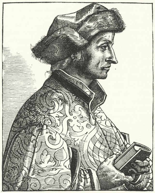 Sebastian Brant, deutscher Humanist und Satiriker von German School