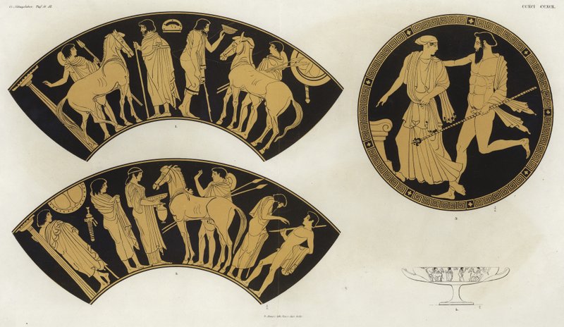 Taygete und Zeus von German School