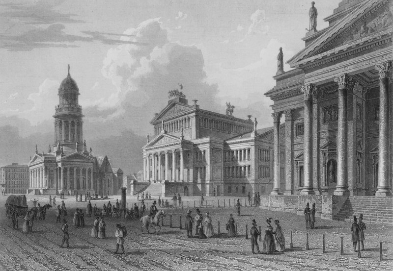 Der Gendarmenmarkt, Berlin von German School
