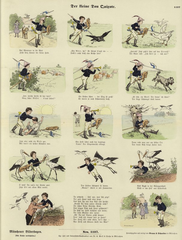 Der kleine Don Quixote von German School