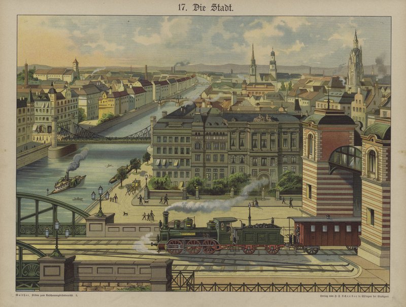 Die Stadt von German School