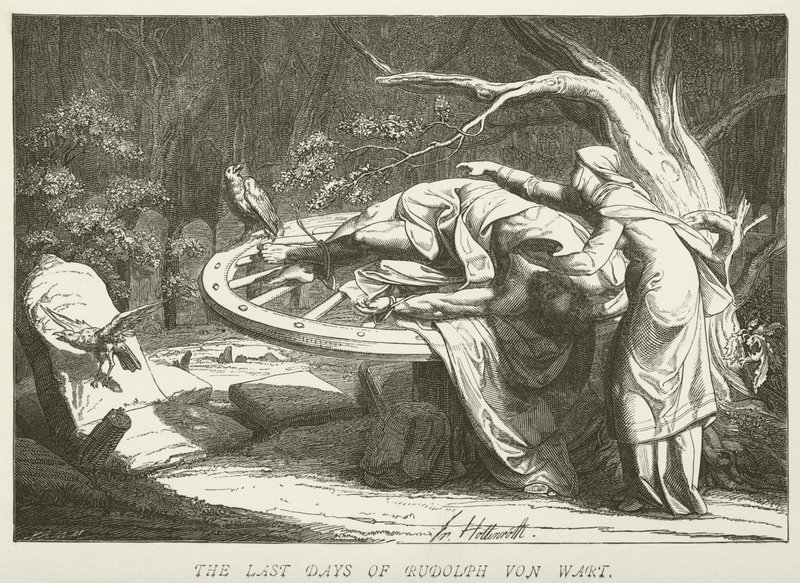 Die letzten Tage von Rudolf von Wart von German School