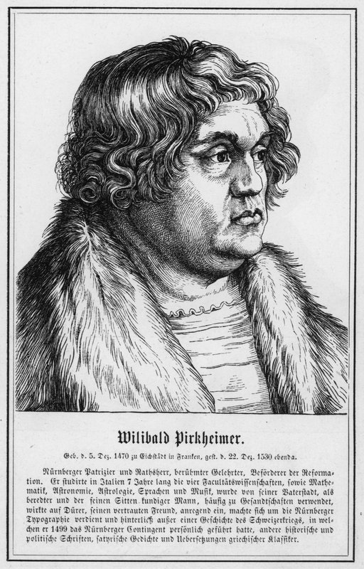 Wilibald Pirkheimer von German School
