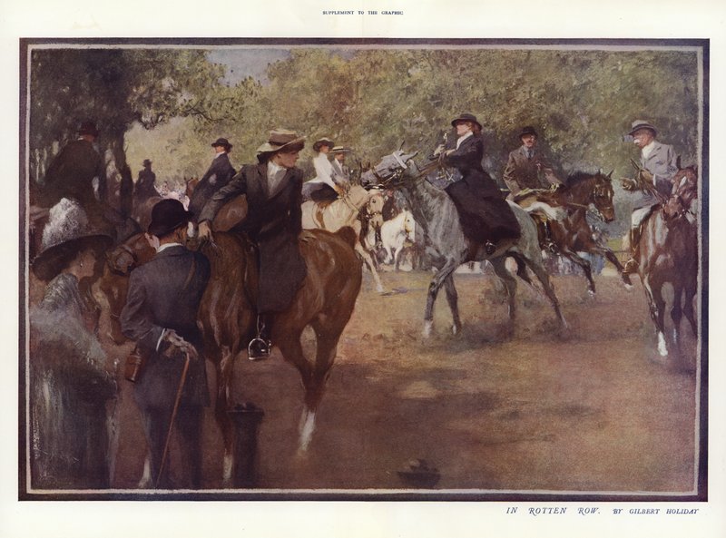 In Rotten Row von Gilbert Holiday