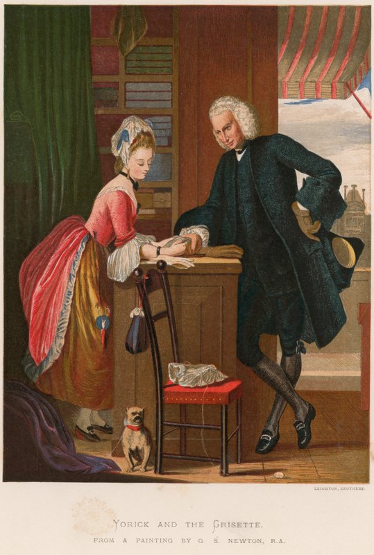 Yorick und die Grisette von Gilbert Stuart Newton