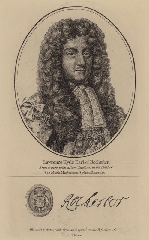 Laurence Hyde von Godfrey (after) Kneller