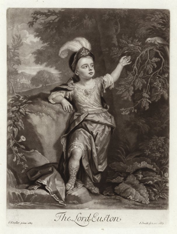 Porträt von Charles Fitzroy von Godfrey Kneller