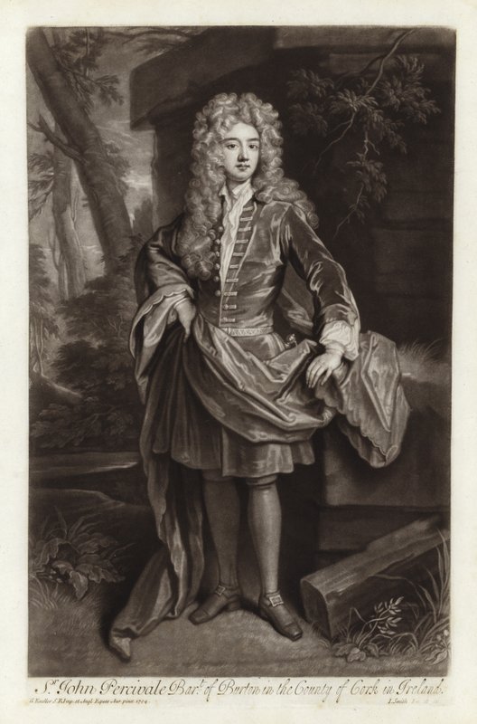 Porträt von Sir John Percivale von Godfrey Kneller