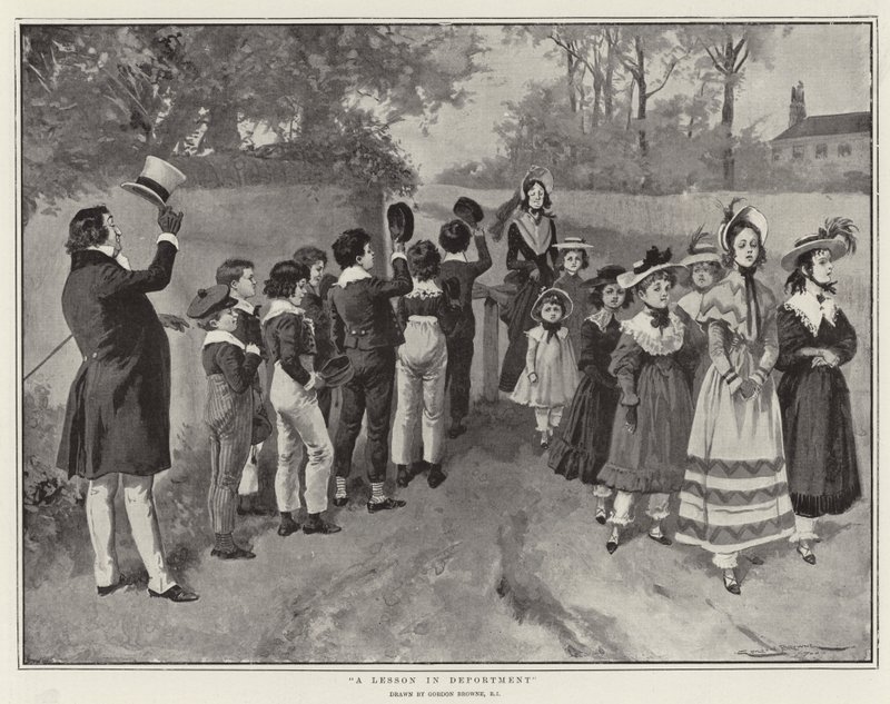Eine Lektion in Benehmen von Gordon Frederick Browne