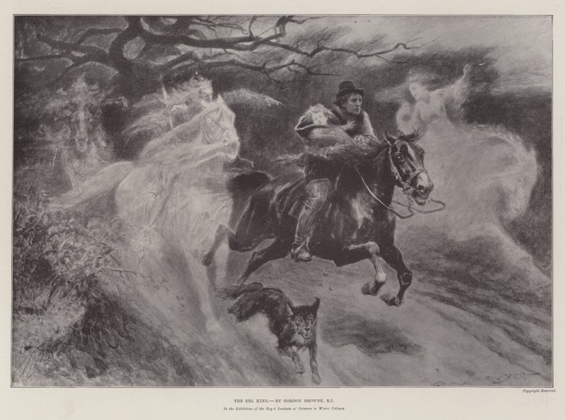 Der Erlkönig von Gordon Frederick Browne