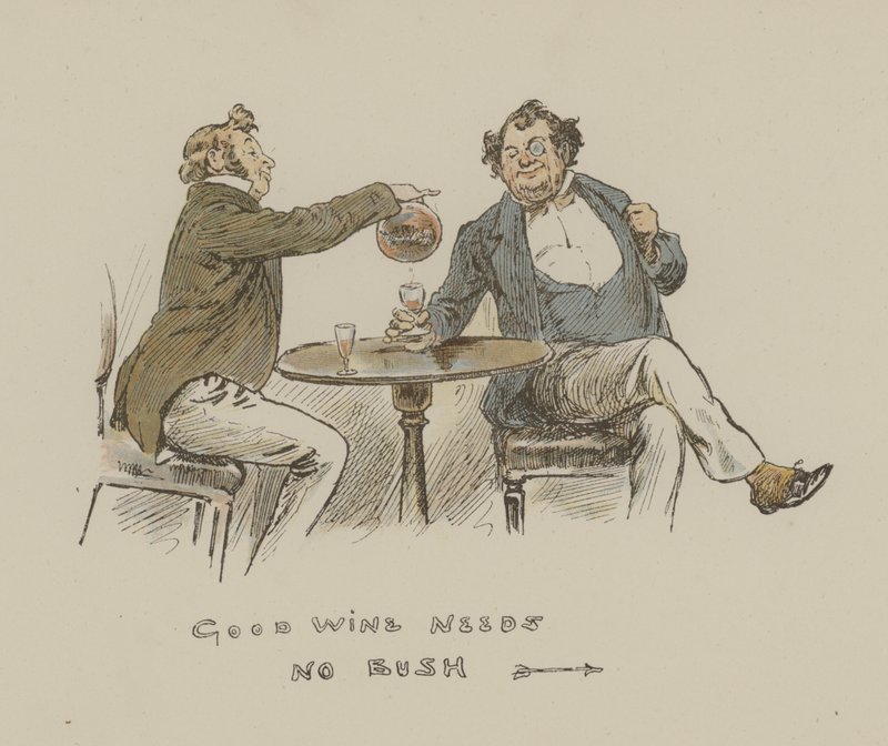 Guter Wein braucht keinen Kranz von Gordon Frederick Browne