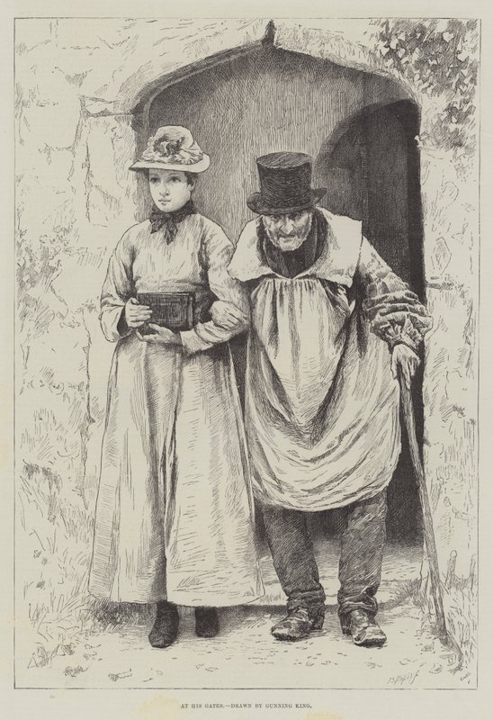 An seinen Toren von Gunning King