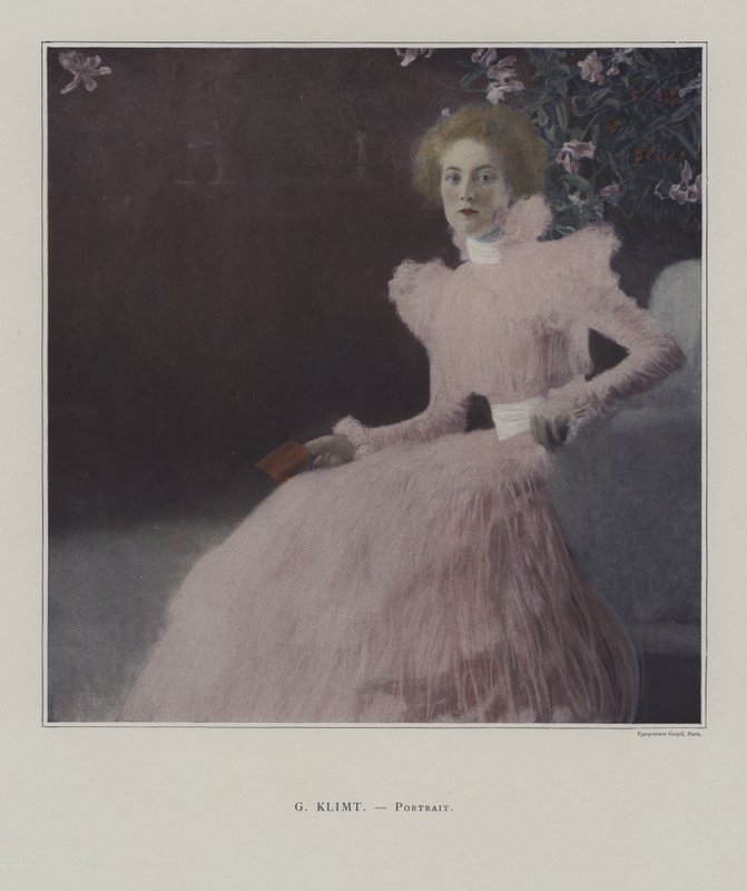 Porträt von Sonja Knips von Gustav Klimt