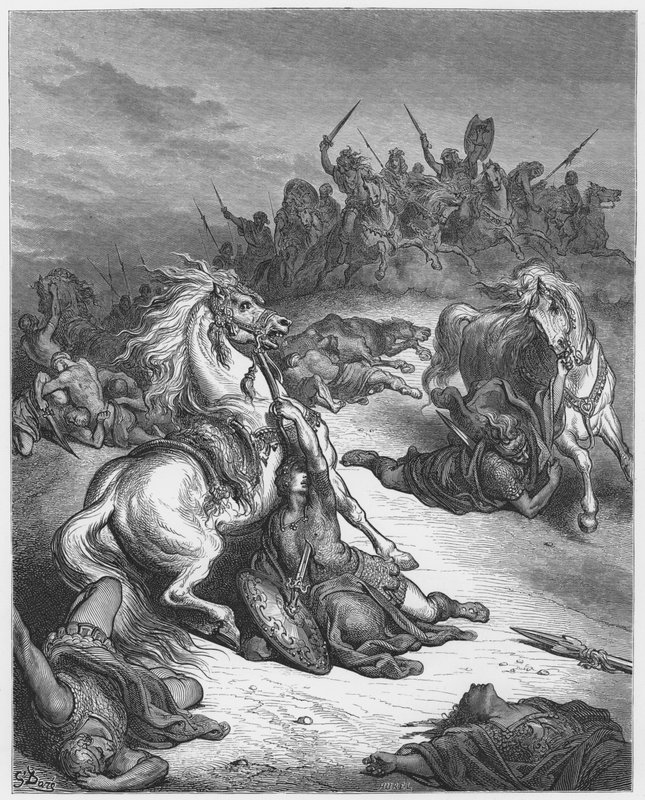 Tod von Saul von Gustave Dore