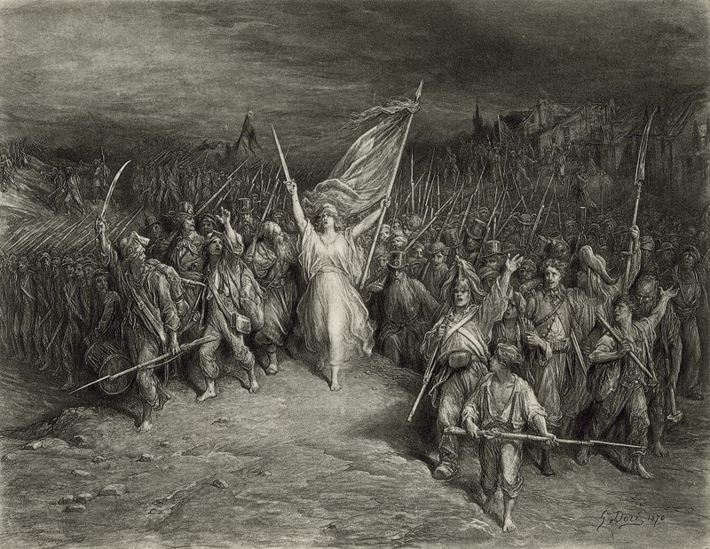 La Marseillaise von Gustave Dore
