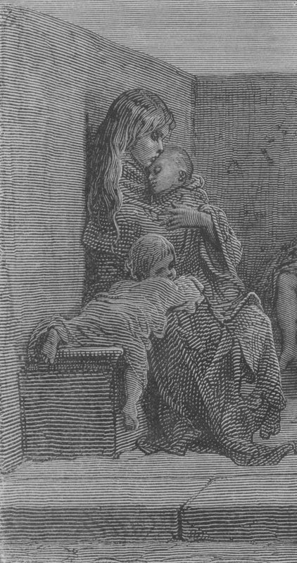 Unter freiem Himmel von Gustave after Dore