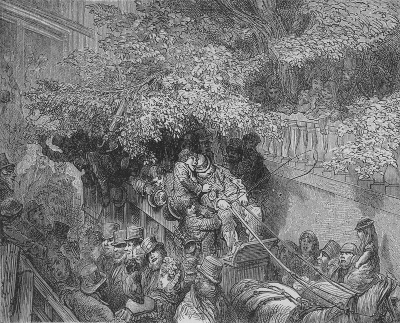 John Bull nach dem Trinken! von Gustave after Dore