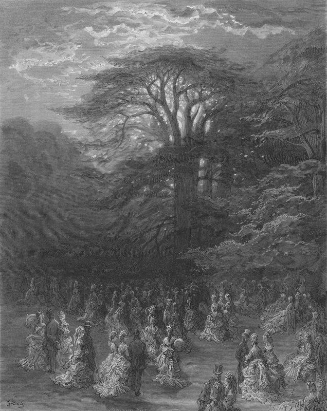 Der Spaziergang von Gustave after Dore