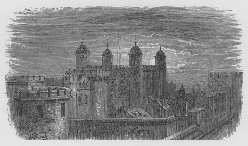 Der Turm von London von Gustave after Dore