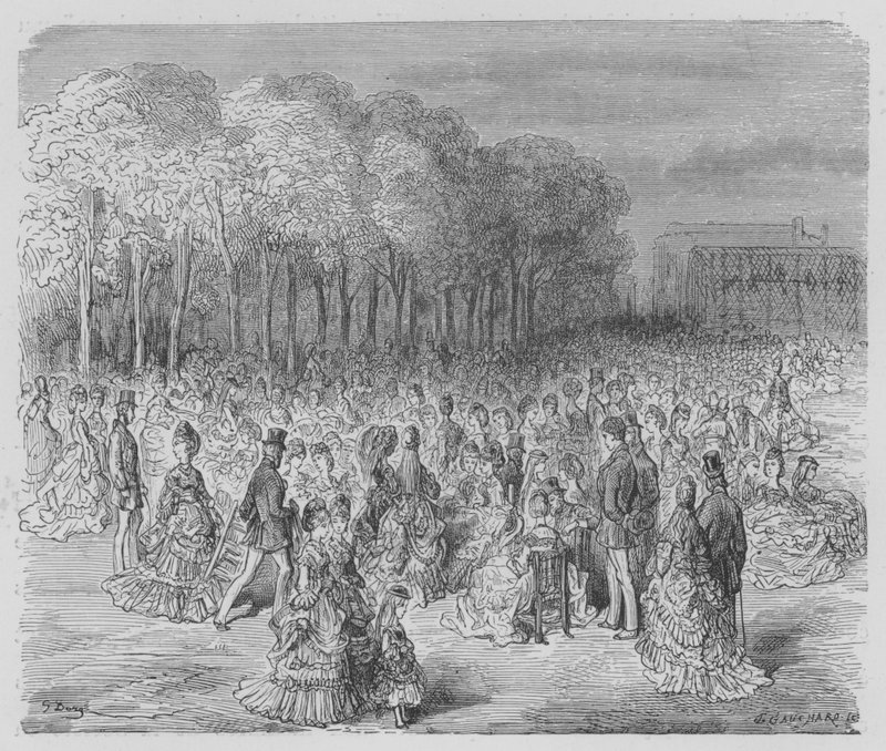 Der Zoologische Garten von Gustave after Dore