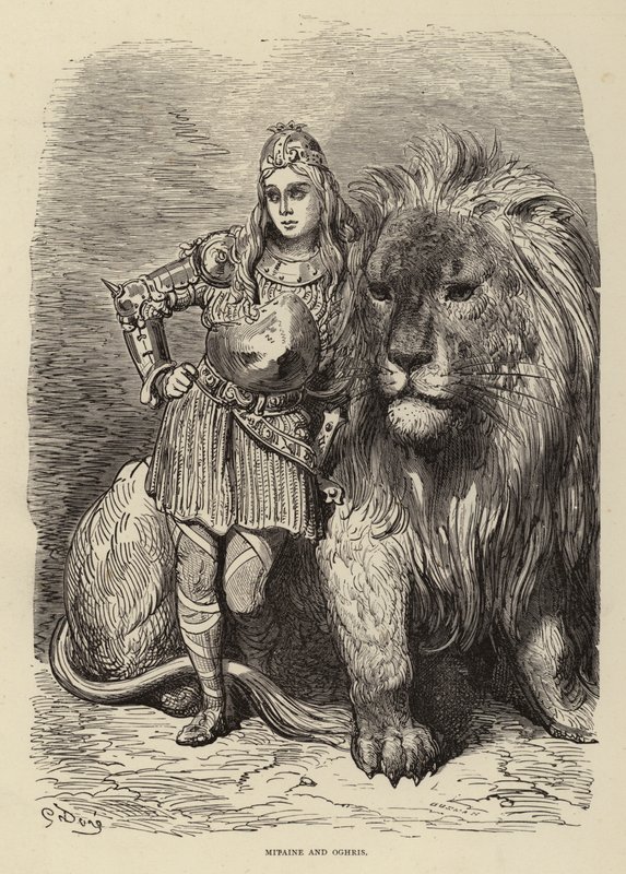 Mitaine und Oghris von Gustave after Dore