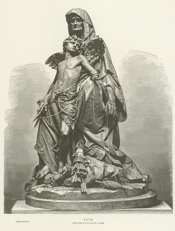 Allegorie des Schicksals von Gustave Dore