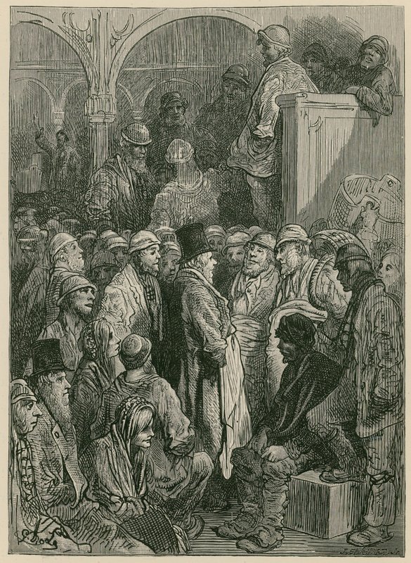 Billingsgate von Gustave Dore