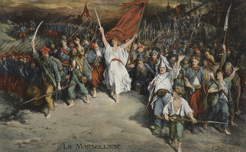 Die Marseillaise von Gustave Dore