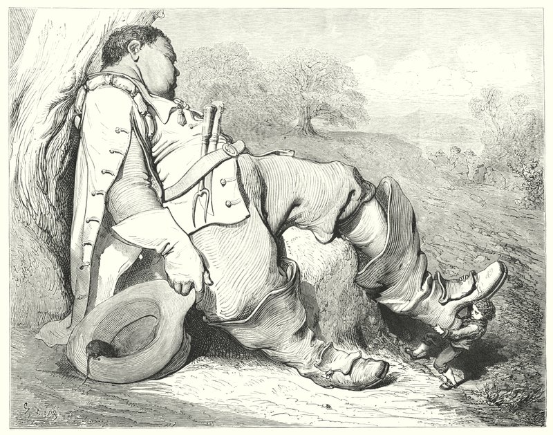 Der kleine Däumling von Gustave Dore