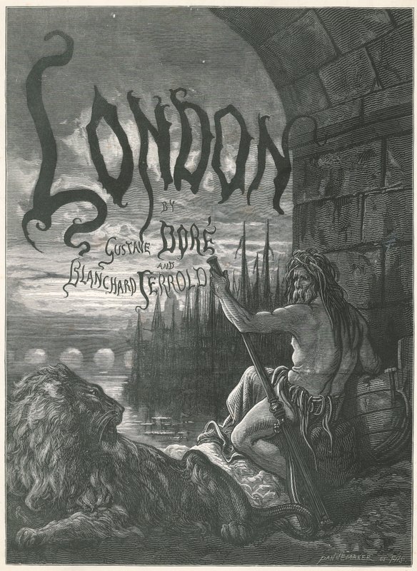 Titelseite für London von Gustave Dore