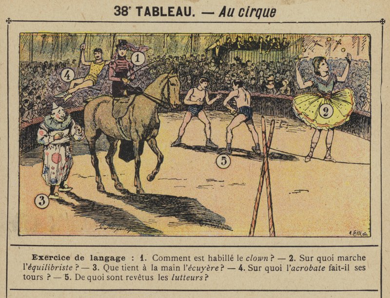 Im Zirkus von Gustave Fraipont