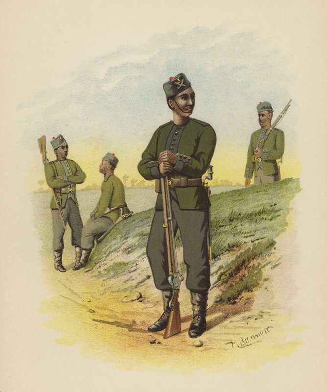 Die 3. Goorkhas von H. Bunnett
