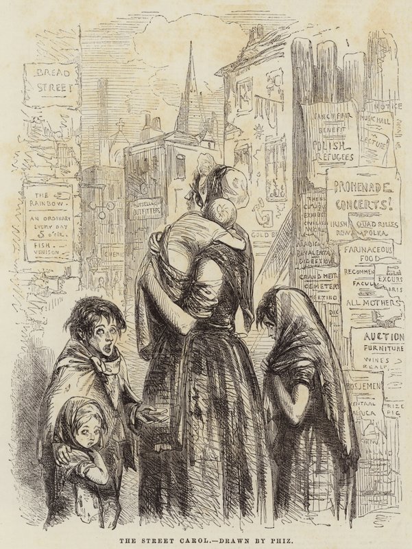 Das Straßenlied von Hablot Knight Browne