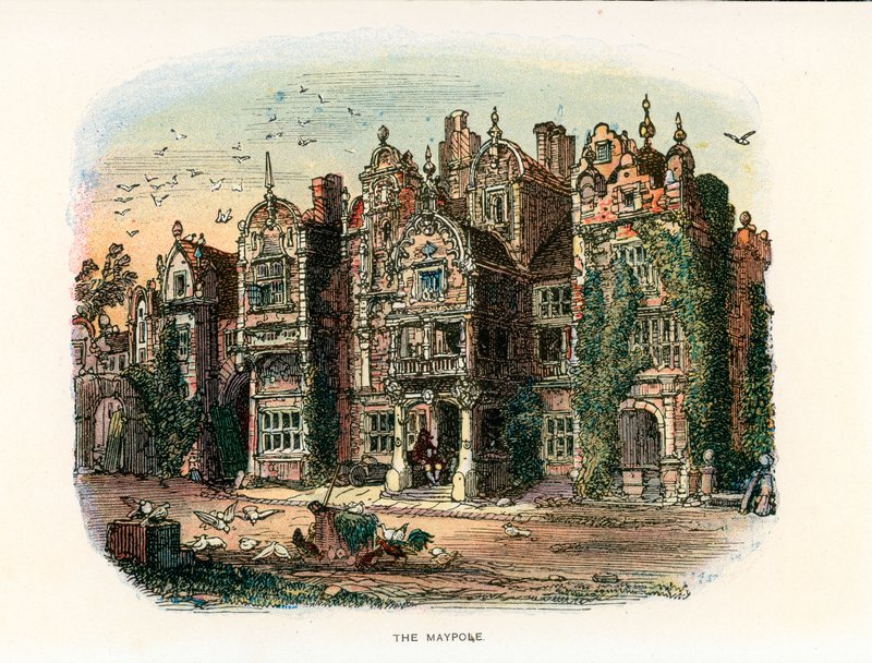Illustration für Barnaby Rudge von Hablot Knight Browne