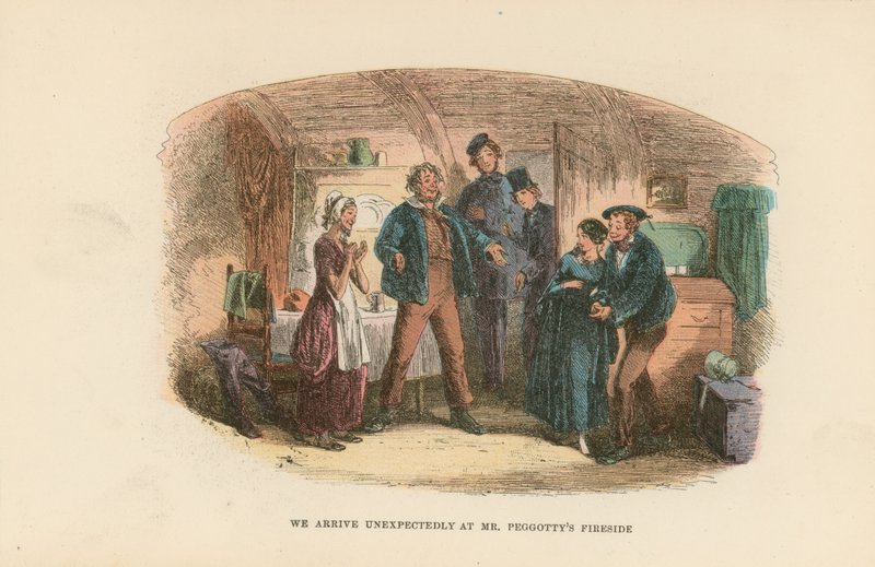Illustration für David Copperfield von Hablot Knight Browne