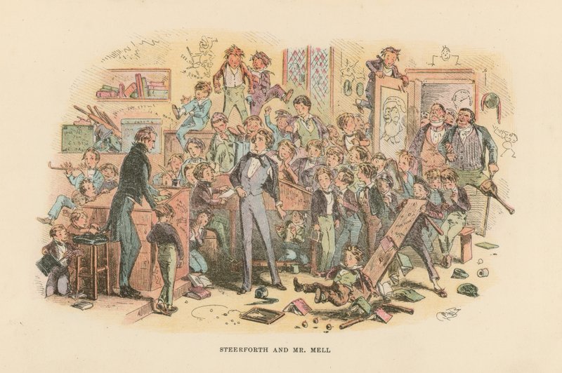 Illustration für David Copperfield von Hablot Knight Browne