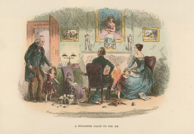 Illustration zu David Copperfield von Hablot Knight Browne