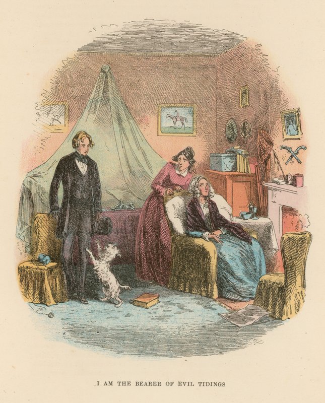 Illustration für David Copperfield von Hablot Knight Browne