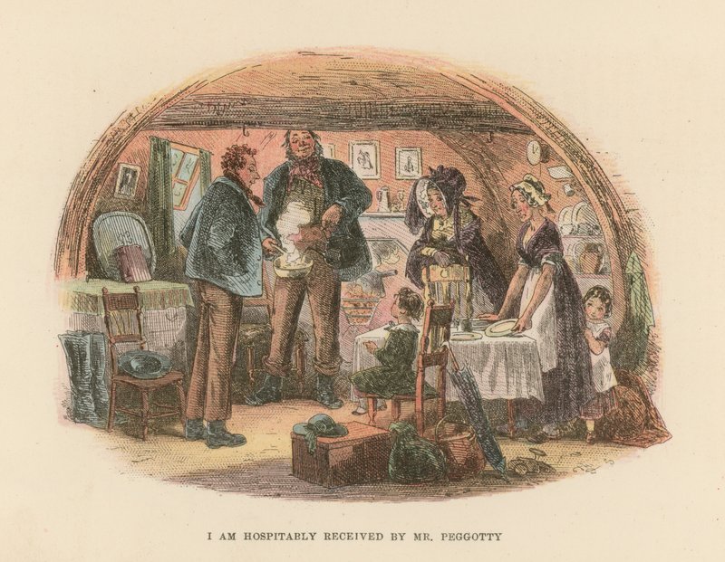 Illustration für David Copperfield von Hablot Knight Browne