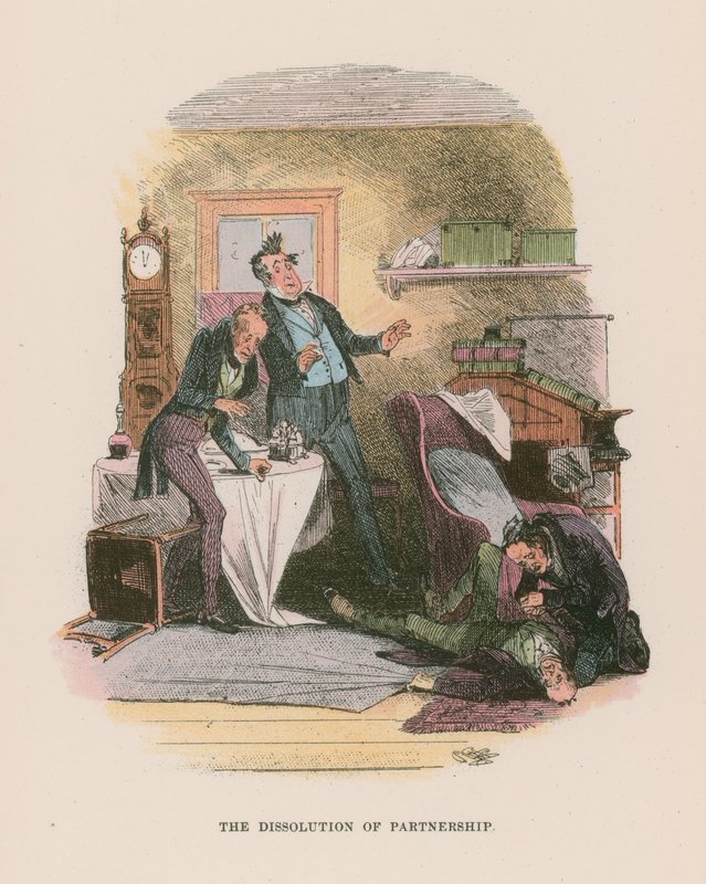 Illustration für Martin Chuzzlewit von Hablot Knight Browne