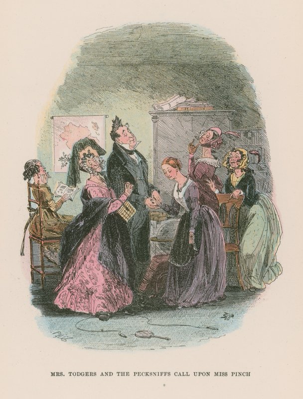 Illustration für Martin Chuzzlewit von Hablot Knight Browne